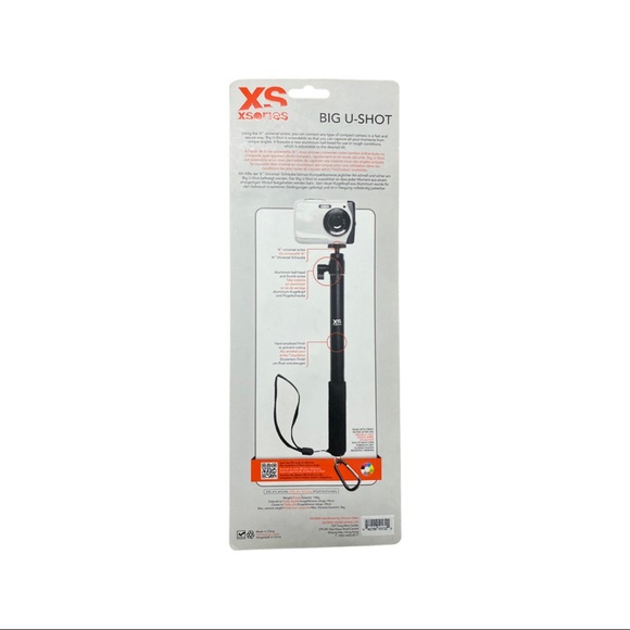 BIG U-SHOT Universal Monopod Selfie Stick Yellow - Picture 3 of 3